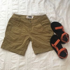 MK Women's Tan Hiking Shorts